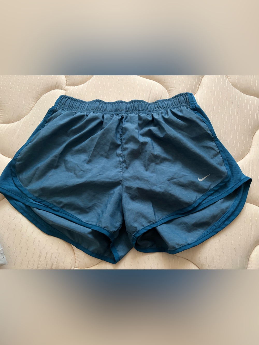 Nike Tempo Teal Blue Women's Training Shorts
